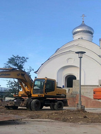 Колесный экскаватор с грейфером 11 м Хендай 2000W-7