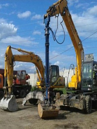 Колесный экскаватор с грейфером 11,5 м Хендай 2000W-7